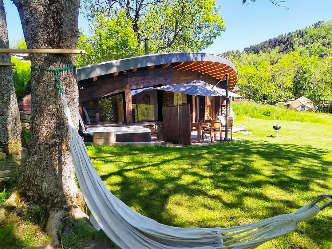 Ecolodge & Moulin Haute-Loire Bulles d'herbe