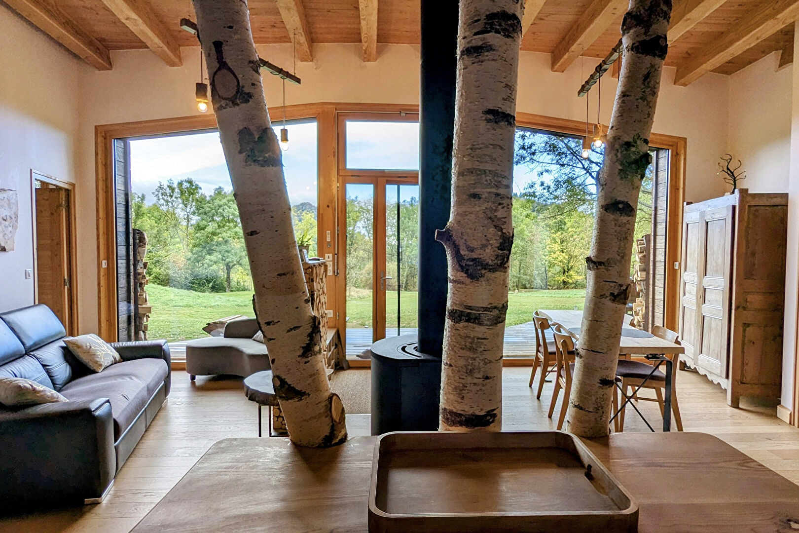 Ecolodge & Moulin Haute-Loire Bulles d'herbe
